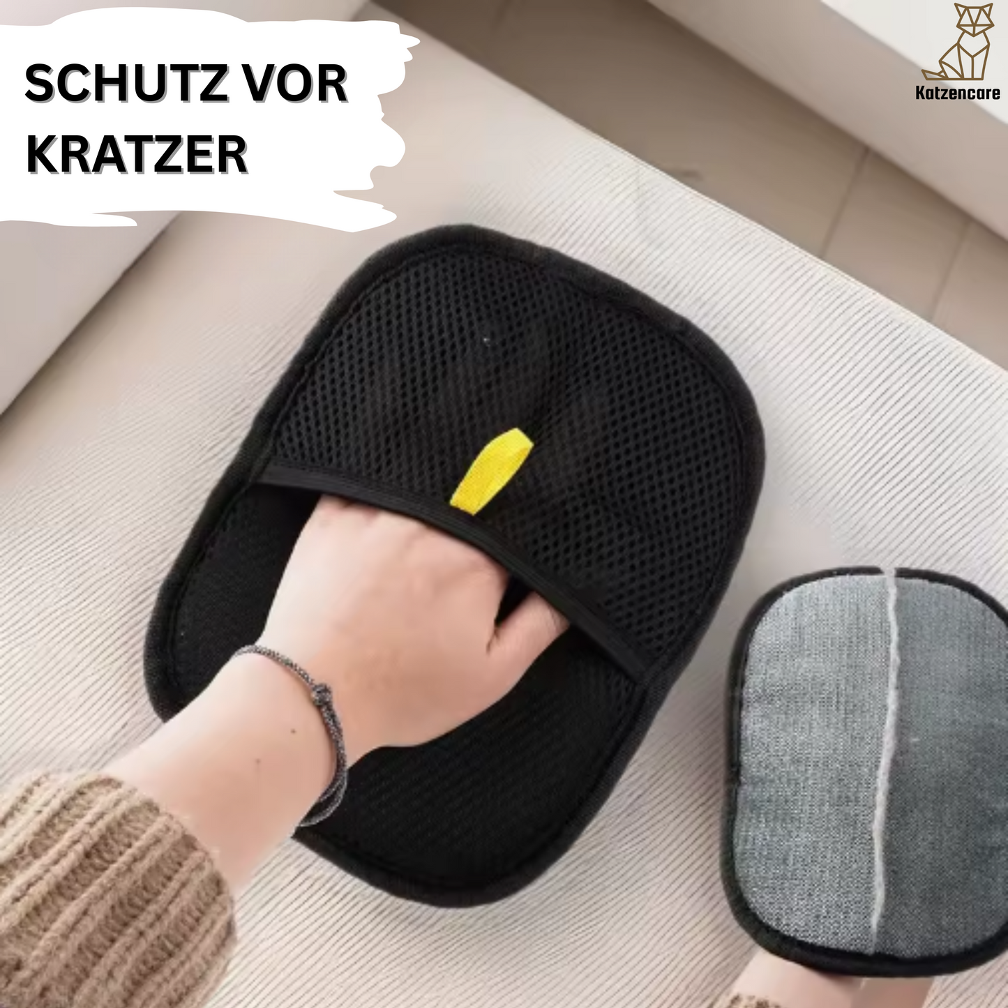 Fellmagnet-Handschuh