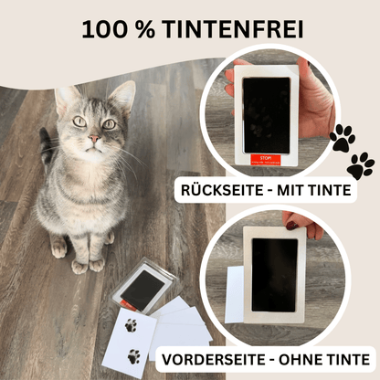 Katzencare - Pfotenabdruckset "Erinnerung"