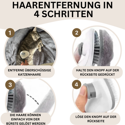 Katzencare - Katzenbürste "Anti Haare"