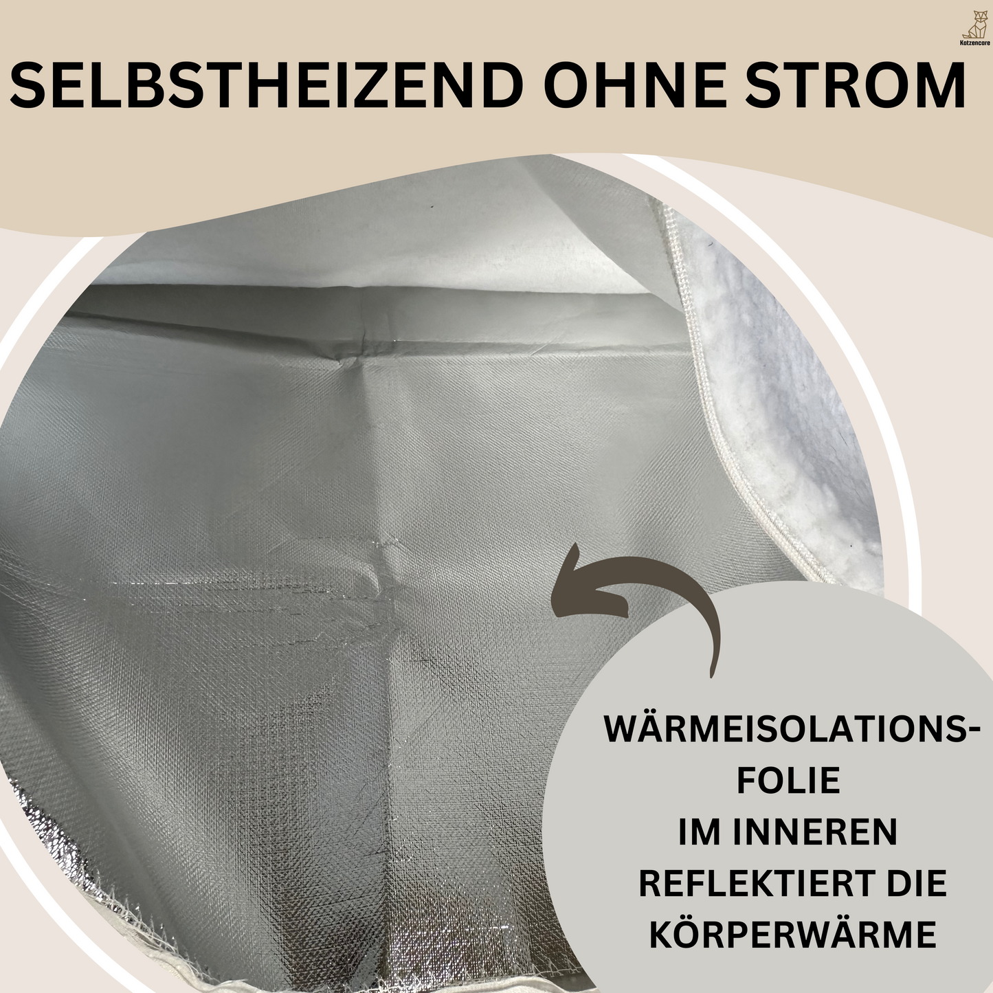 Katzencare - Selbstheizende Wärmematte